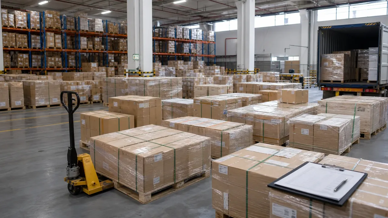 Warehouse storage and cargo consolidation in China